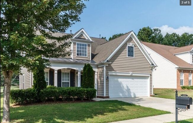 Showing will Start on May 17th! Gorgeous 3 Bedroom 3 Bathroom 2-Car Garage House w/1st FL Primary Suite @ Wakefield, Raleigh, Available Jun 7th!