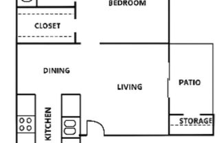 1 bed, 1 bath, 600 sqft, $799, Unit S0906