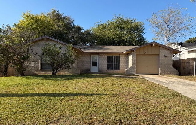 NICE 3 BEDROOM HOME WITH 2 FULL BATHS IN NORTH EAST IND. SCHOOL DISTRICT FEATURING VINYL PLANK "WOOD" FLOORING*CENTRAL HVAC SYSTEM*STOVE/RANGE*DISHWASHER*EASY ACCESS TO I-35, 410, RANDOLPH AFB, FT. SAM, & SHOPPING