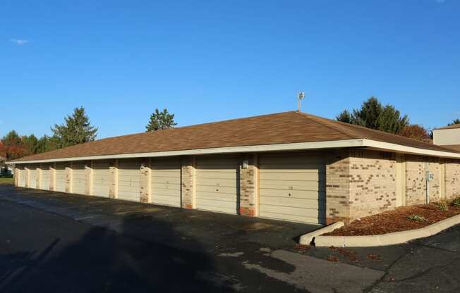 Private Garages at Ashley Village Apartments, Columbus, OH