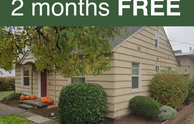 5 bedroom house near campus! 2 Months free rent!