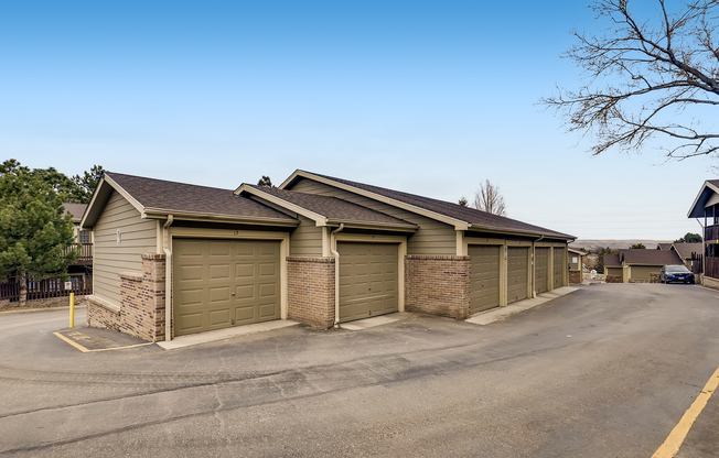 Explore these charming and secure garages, a perfect addition to your new home.