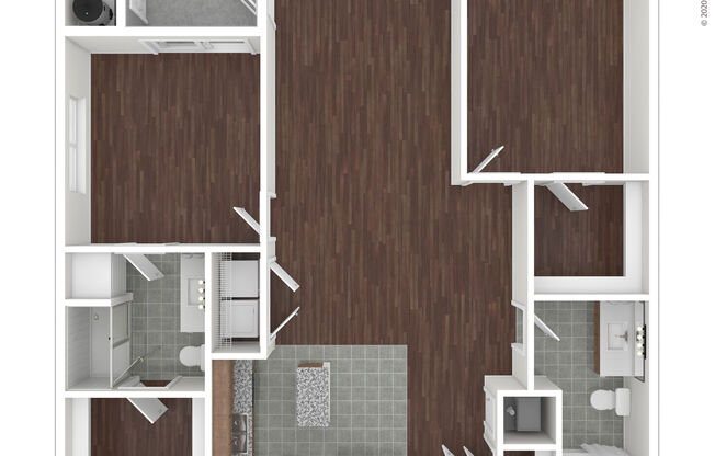 2 beds, 2 baths, 1,142 sqft, $2,015