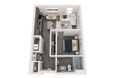 1 bed, 1 bath, 638 sqft, $1,727