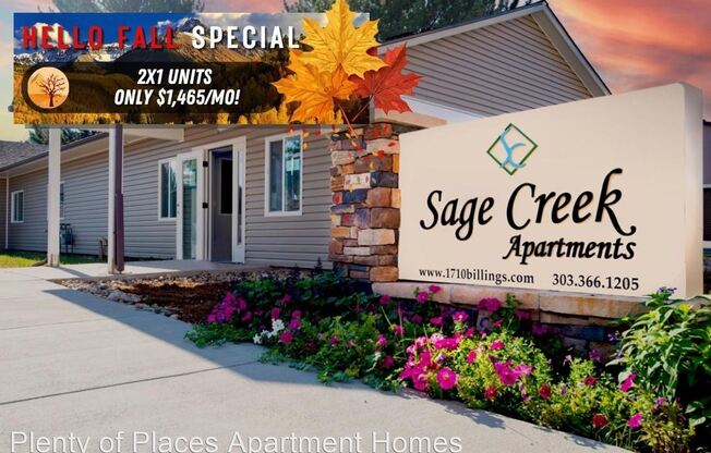 Sage Creek Apartments 1710 Billings St