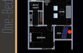 1 bed, 1 bath, 720 sqft, $1,505, Unit 308