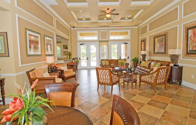Clubhouse at Booker Creek Apartments in St. Petersburg, FL