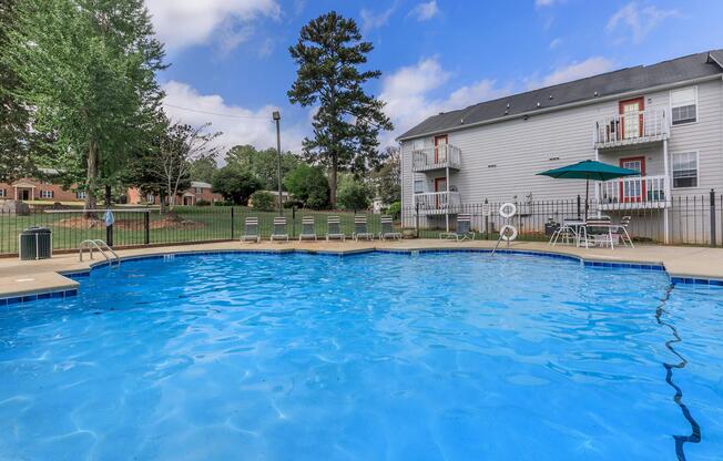 SHIMMERING SWIMMING POOL