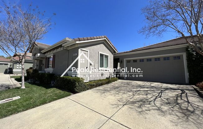 Updated 3bd/2ba Folsom Home in Gated Community!