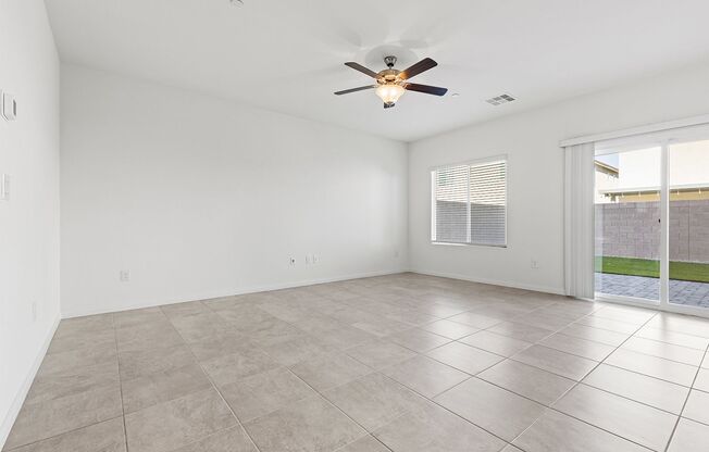 Newly Built 6 Bed / 2.5 Bath Single-Family Home with Upgraded Kitchen and Fully Fenced Yard in Southwest Las Vegas near I-15