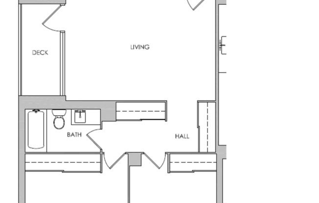 2 beds, 1 bath, 742 sqft, $1,925, Unit 702