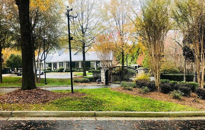 Manchester Place Courtyard With Green Space in Lithia Springs, Georgia Apartments