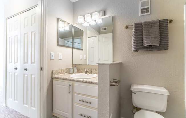 Bathroom at Mission Club Apartments in Orlando, FL