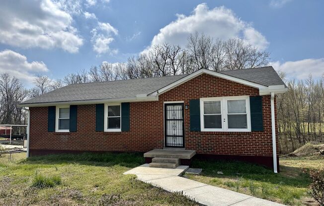 3 Bedroom Home For Rent Over The River!