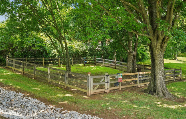 The Ashley Pet Park Area