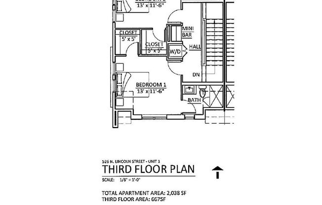 4 beds, 4.5 baths, 2,038 sqft, $6,200, Unit Unit 1