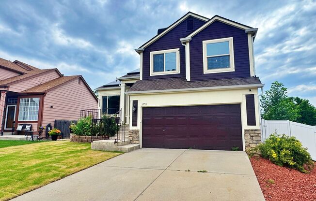 Welcome to this Fantastic 4 Bed 2.5 Bath in Seven Hills Backs to Open Space in Cherry Creek Schools District