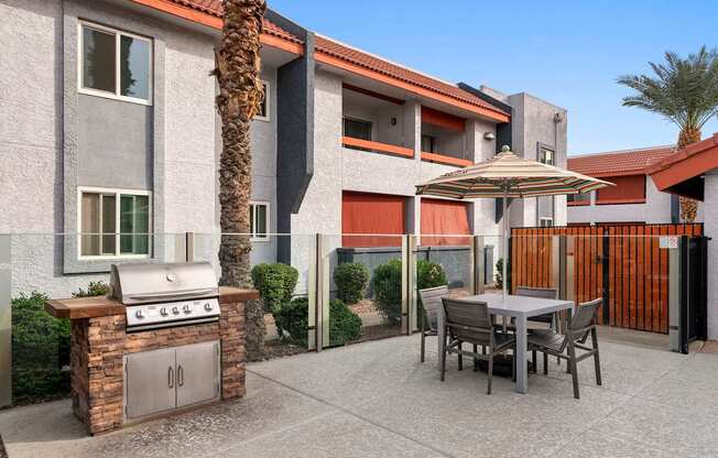 Poolside BBQ Grill