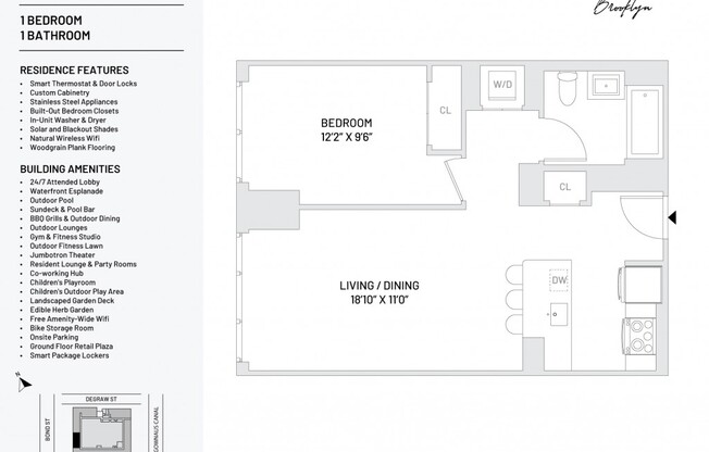 1 bed, 1 bath, 651 sqft, $3,579, Unit 324