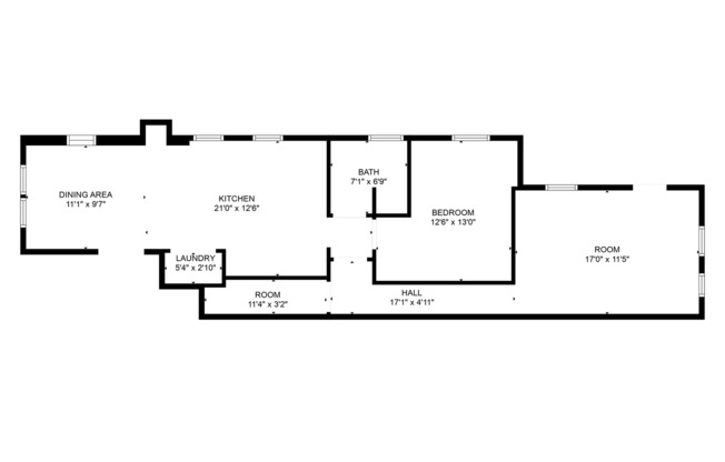 2 beds, 1 bath, 900 sqft, $1,295, Unit Apt. 1