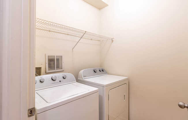 In-home Washer and Dryer