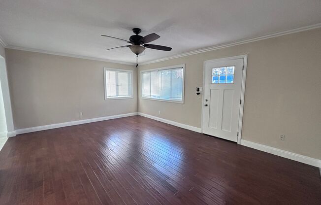 Two Bedroom One Bathroom Home with Two Car Garage