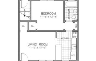 1 bed, 1 bath, $1,850