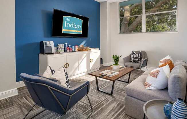 The Indigo |Clearwater, FL | Resident Lounge & Coffee Bar
