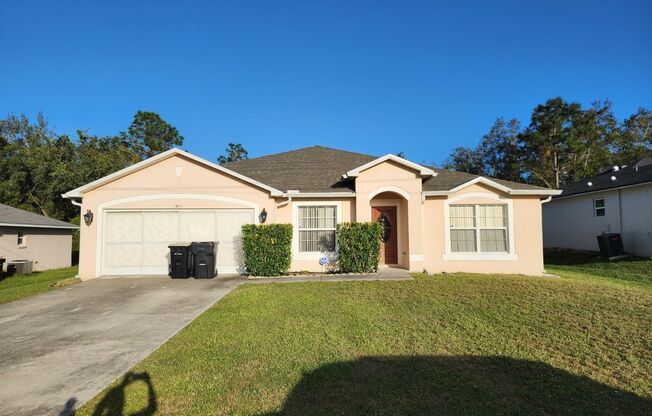 Large 4/2 Home With 2 Car Garage In Poinciana- Coming Soon
