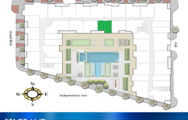 1 bed, 1 bath, 742 sqft, $1,874, Unit 618