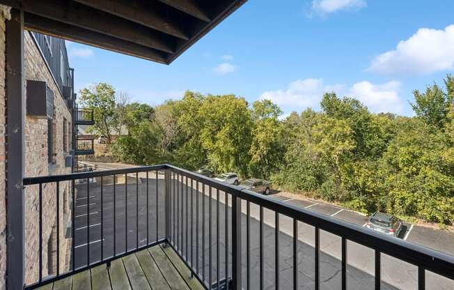 Edina Manor Balcony, Edina, Minnesota