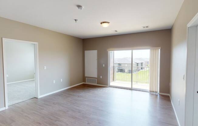 Unfurnished Living Area at The Haven on Veterans, North Dakota, 58104