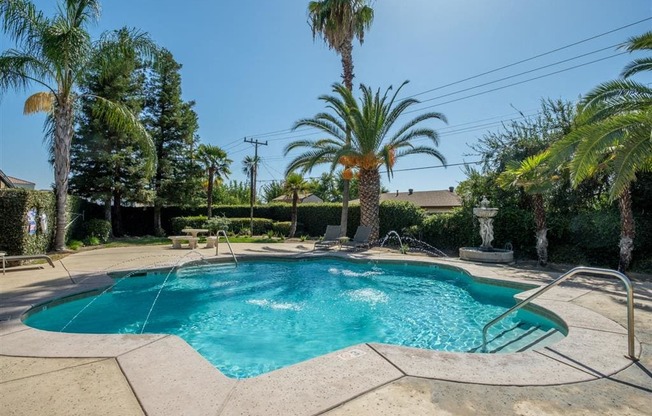 Glimmering Pool at Dartmouth Tower at Shaw, Clovis, California