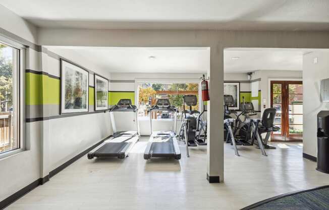 State-Of-The-Art Gym And Spin Studio at The Hamptons, Dallas, Texas