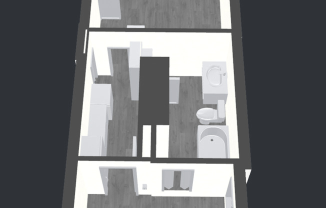 2 beds, 1 bath, 628 sqft, $649, Unit 16
