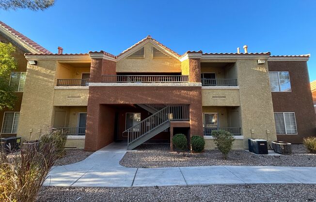 Charming 2 Bedroom, 2 Bath 2nd Floor Condo nestled in this Beautifully Gated Community in Green Valley!