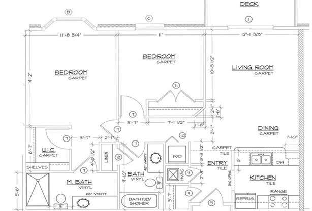 2 beds, 2 baths, 1,019 sqft, $1,375