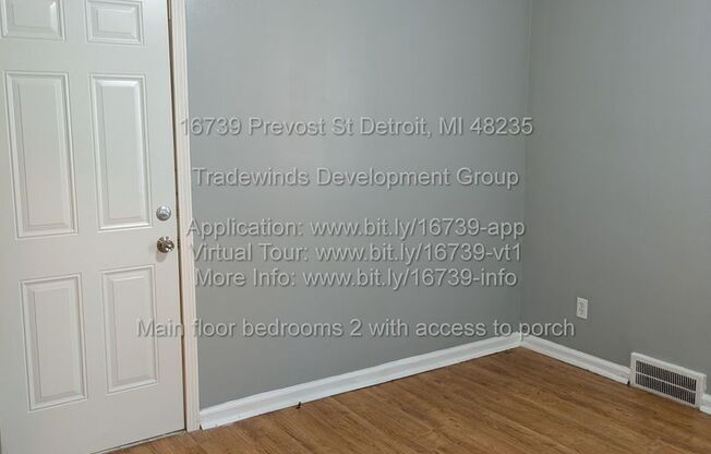 16739 Prevost 4 bed/1 bath formal dining room and garage located in Crary