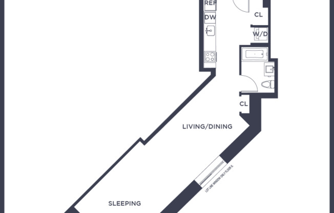1 bed, 1 bath, 740 sqft, $4,250, Unit 502