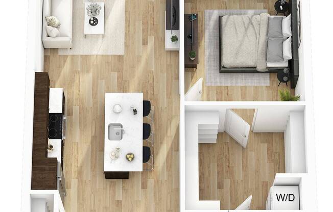 1 bed, 1 bath, 768 sqft, $1,684