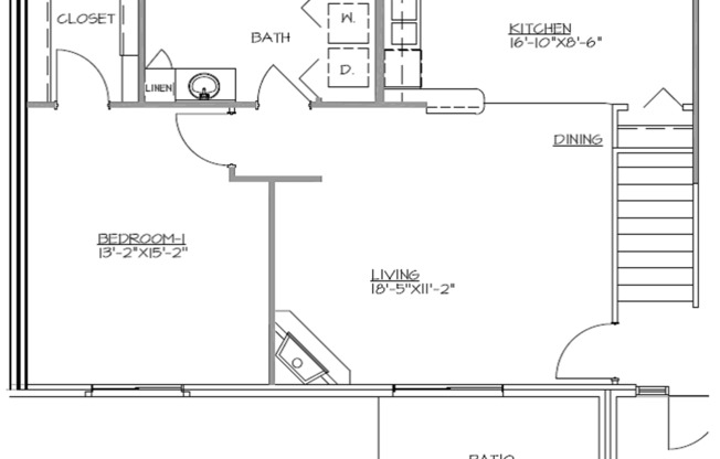 1 bed, 1 bath, 800 sqft, $1,015, Unit 6854-02