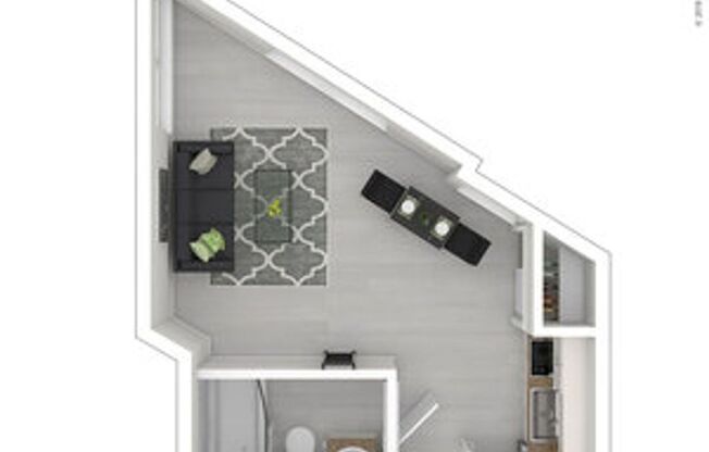 Studio, 1 bath, 295 sqft, $1,146, Unit 304