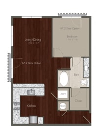 1 bed, 1 bath, 780 sqft, $1,833