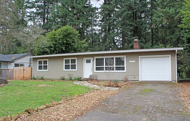 Picture Perfect 3 Bed, 1.5 Bath Lake Oswego Ranch Home