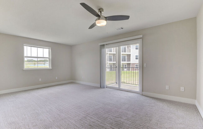 End Style with Enlarged Living Room and Extra Windows at Chase Creek Apartment Homes, Huntsville, AL, 35811