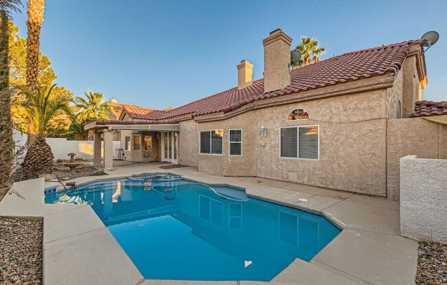 STUNNING 3 Bed Home with Pool Located in Desert Shores!