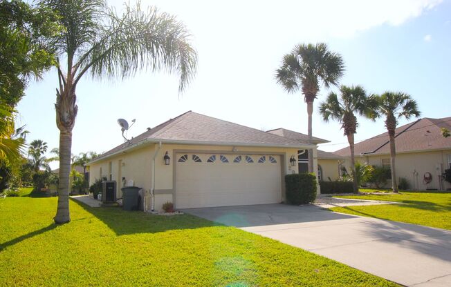 3 Bed 2 Bath C Section Home with Boat Dock on Salt Water Canal!