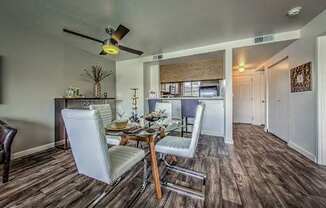 Dining Room at Silver Bay Apartments, Boise, Idaho