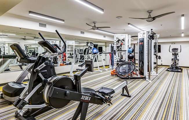 the apartments at masse corner 205 fitness room