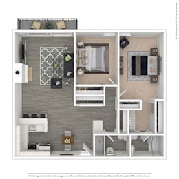 2 beds, 2 baths, 1,170 sqft, $3,162